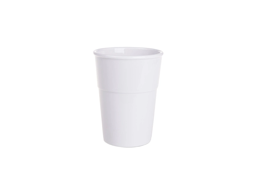 Modny kubek Coffee 2 Go Classic 350 ml, biały