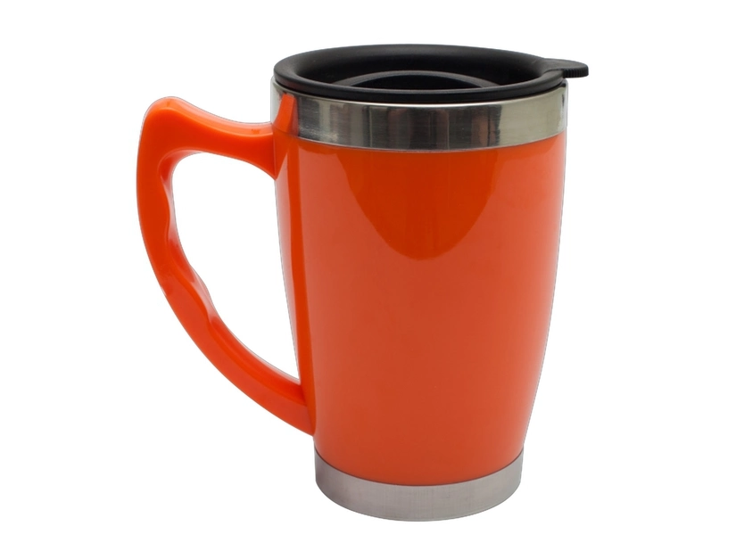 Kubek izotermiczny Copenhagen 380 ml, pomarańczowy 