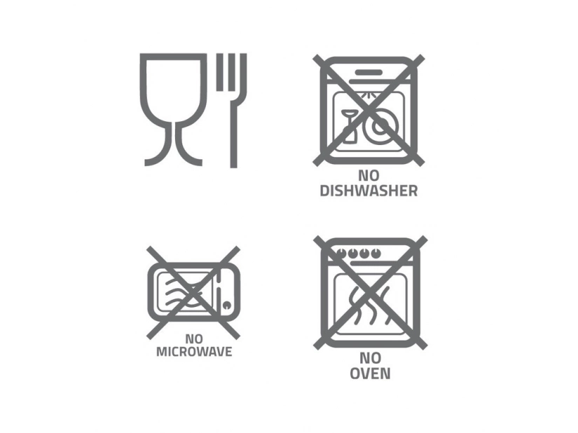 Kubek 300 ml z miedzianą izolacją próżniowa, biały