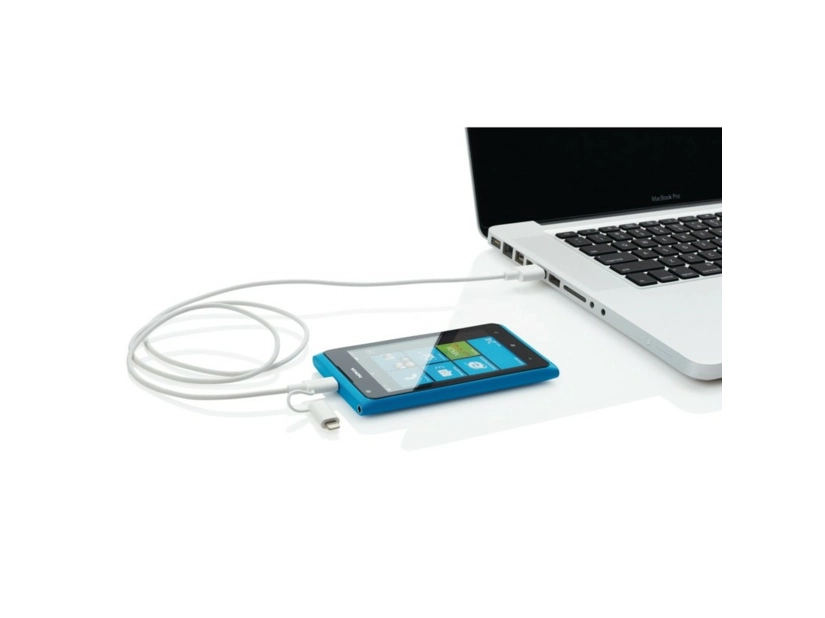 Kabel 2 w 1, licencja MFi