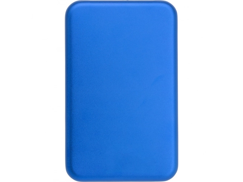 Solarny power bank 4000mAh, niebieskiego koloru, ładowarka słoneczna