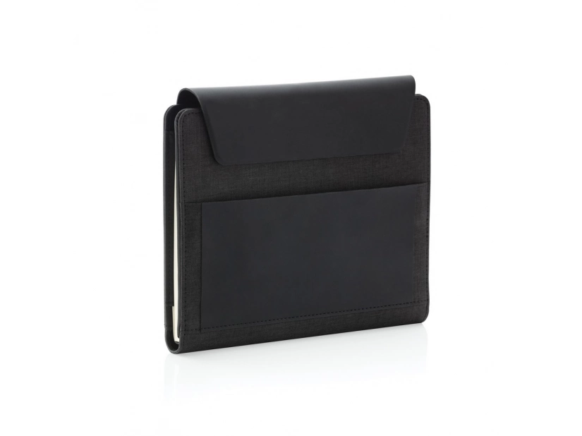 Teczka konferencyjna A5 z notatnikiem i bezprzewodowym power bankiem 5000mAh