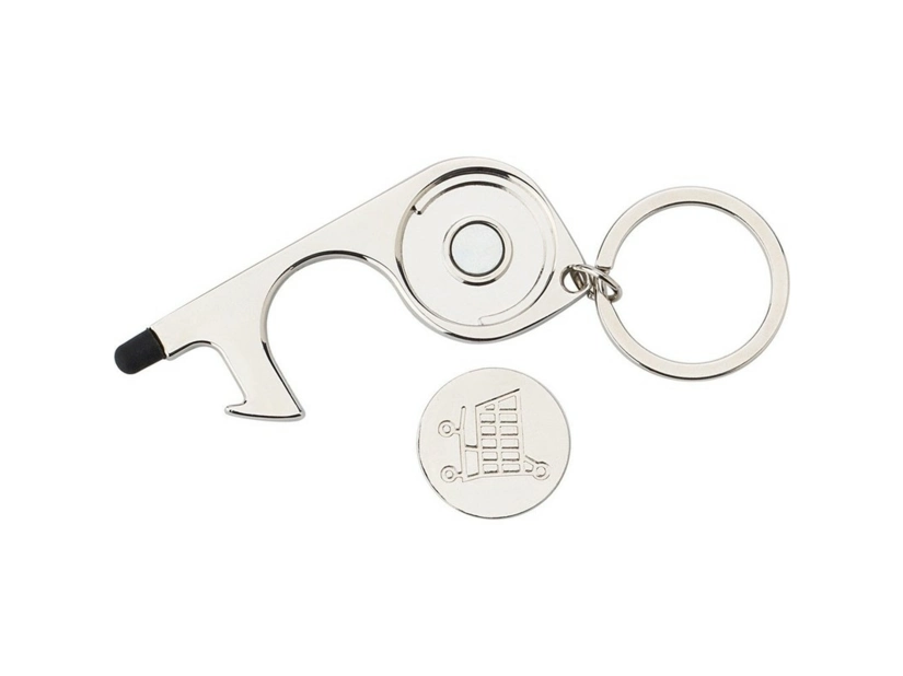 Brelok - uchwyt do bezdotykowego otwierania drzwi, stylus