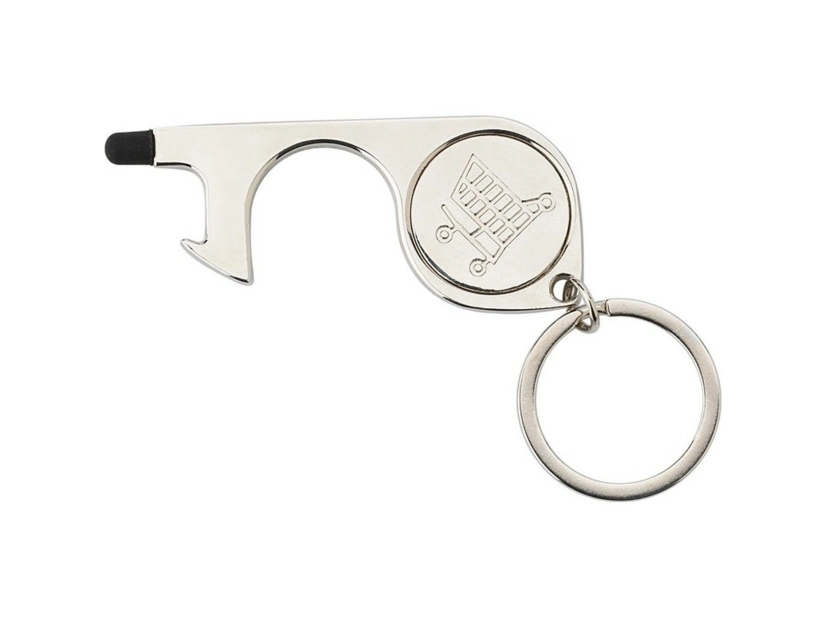 Brelok - uchwyt do bezdotykowego otwierania drzwi, stylus