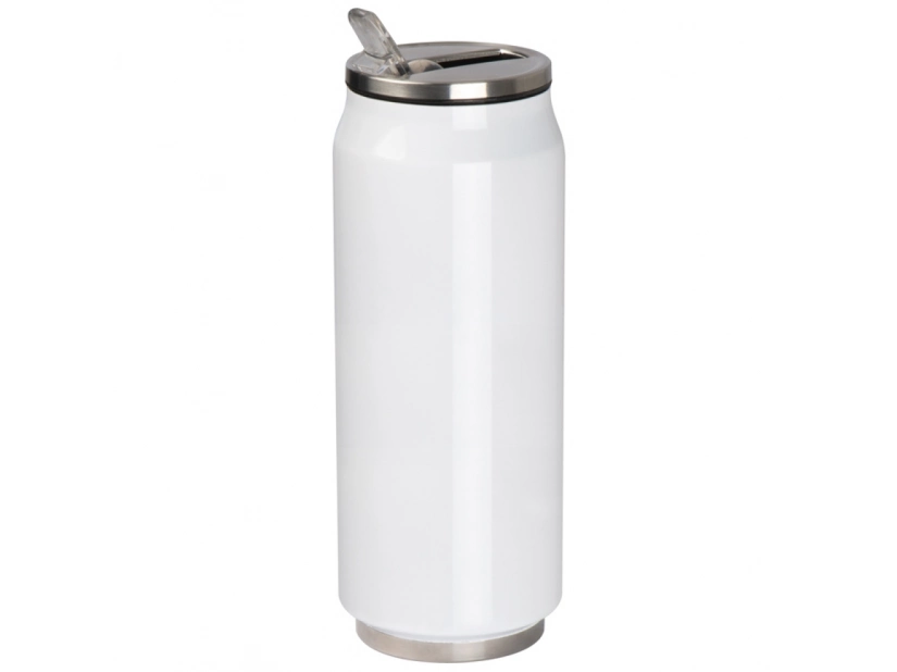 Kubek podróżny 500ml z podwójnymi ściankami, bialy