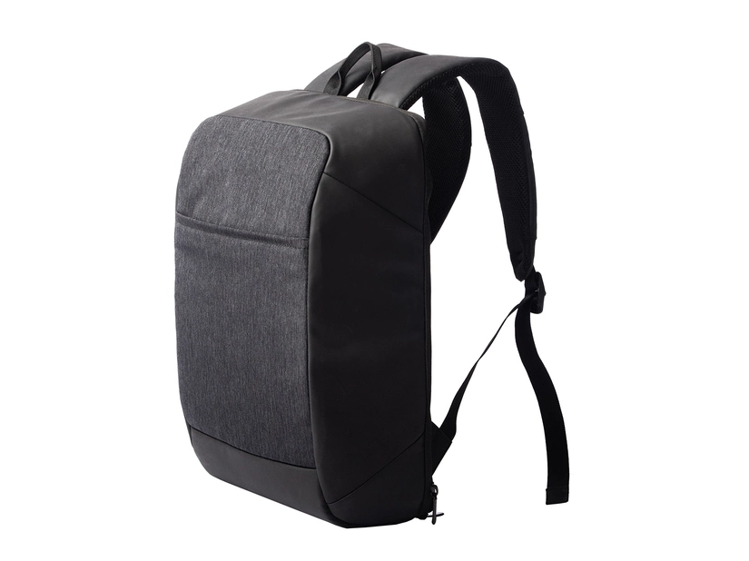 Plecak usztywniany na laptop Indio, grafitowy