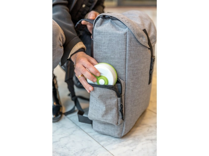 Składany kubek podróżny 320 ml, niebieski