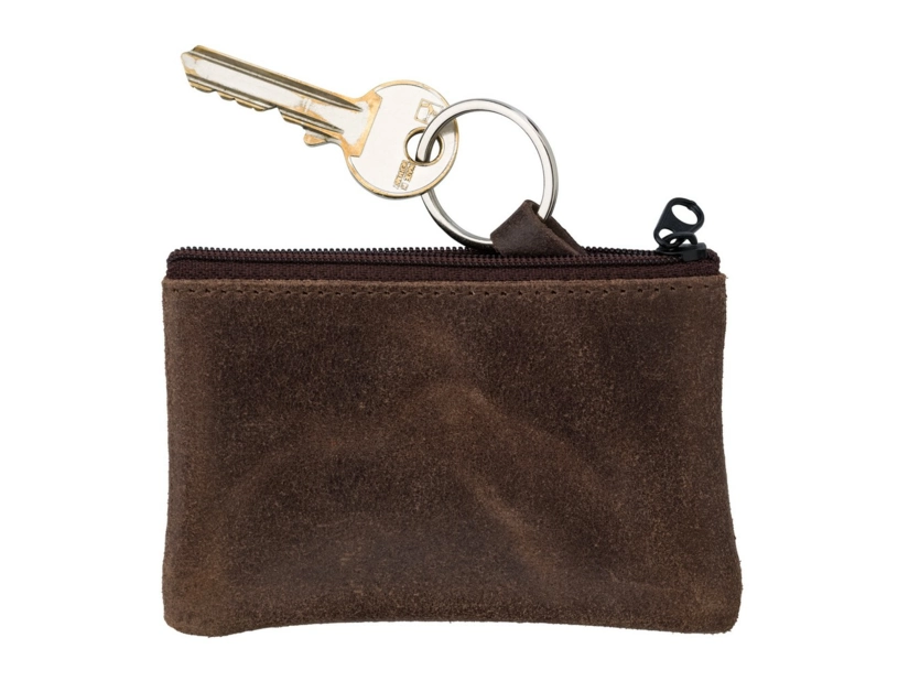 Skórzane etui na klucze, brelok do kluczy