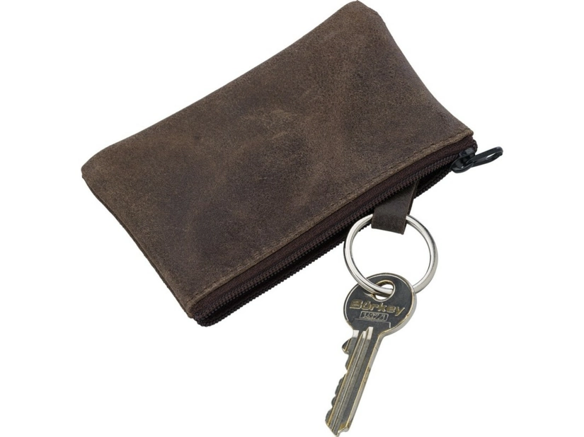 Skórzane etui na klucze, brelok do kluczy