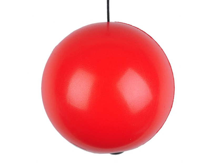 Piłeczka antystresowa w stylu Yo-Yo, czerwona