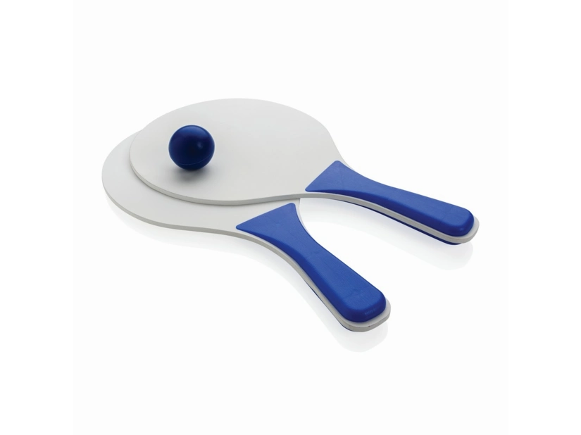 Zestaw plażowy do gry w tenisa, niebieski