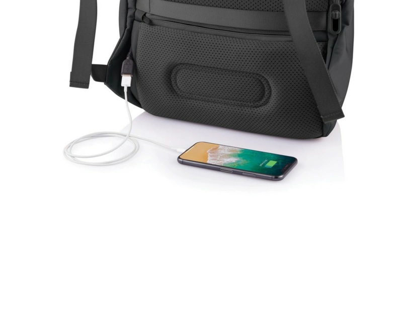 Plecak antykradzieżowy Bobby Soft, czarny