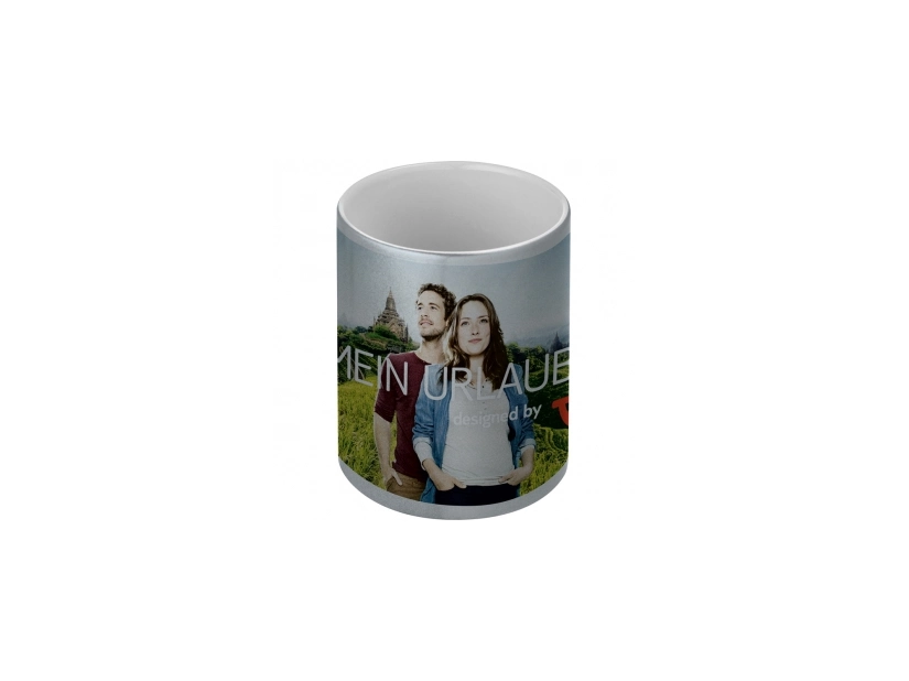 Kubek ceramiczny w kolorze metalik do nadruku logo, 300 ml