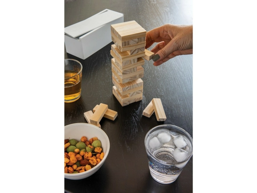 Drewniana gra zręcznościowa 48 elementów