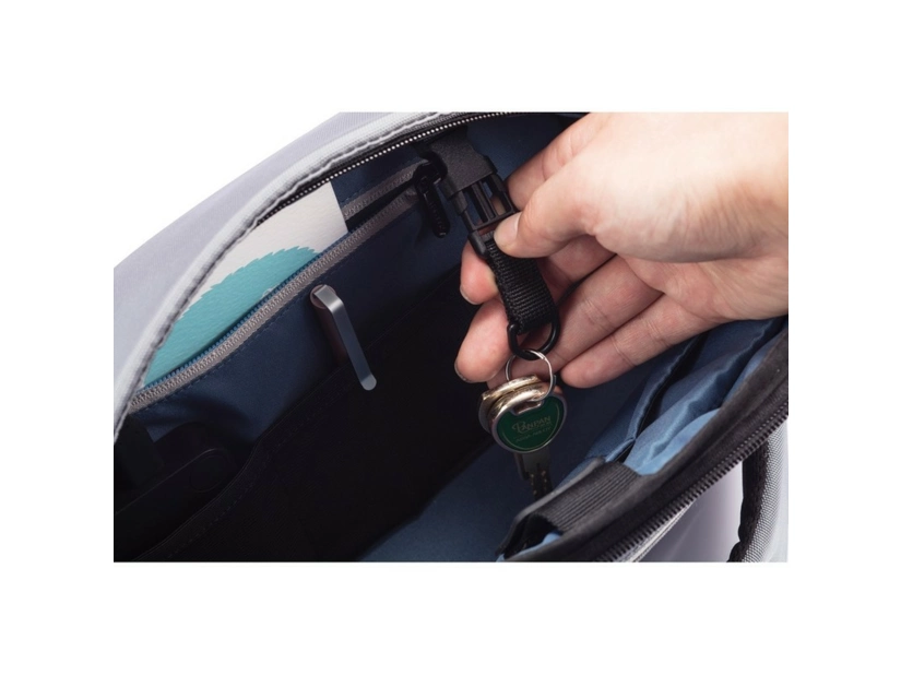 Bobby Sling, plecak chroniący przed kieszonkowcami, szary