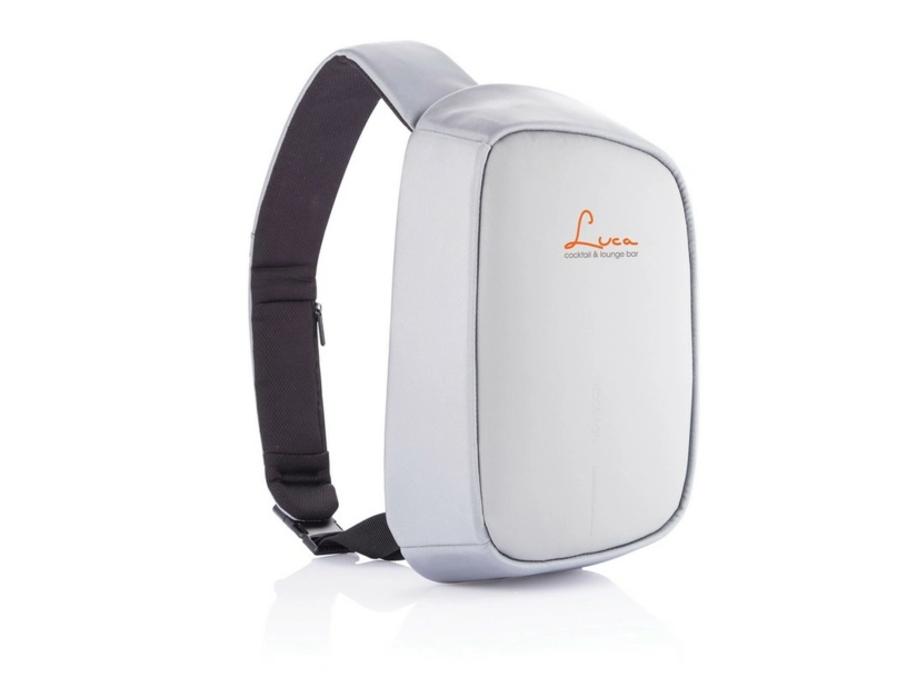 Bobby Sling, plecak chroniący przed kieszonkowcami, szary