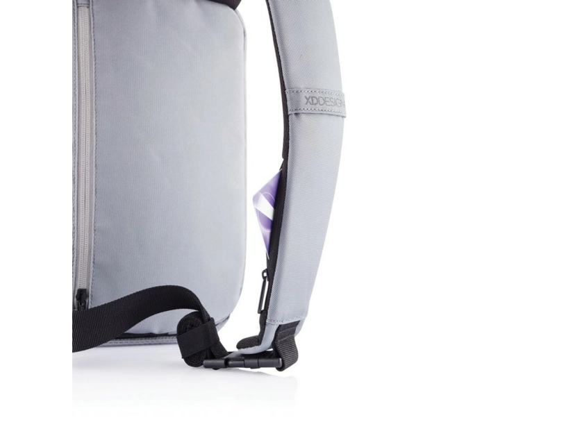 Bobby Sling, plecak chroniący przed kieszonkowcami, szary