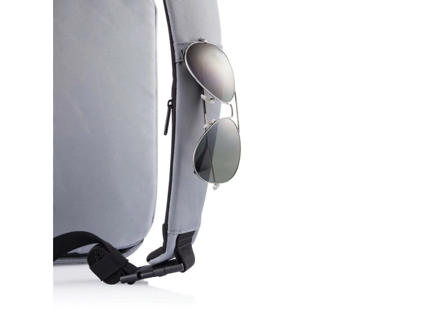 Bobby Sling, plecak chroniący przed kieszonkowcami, szary