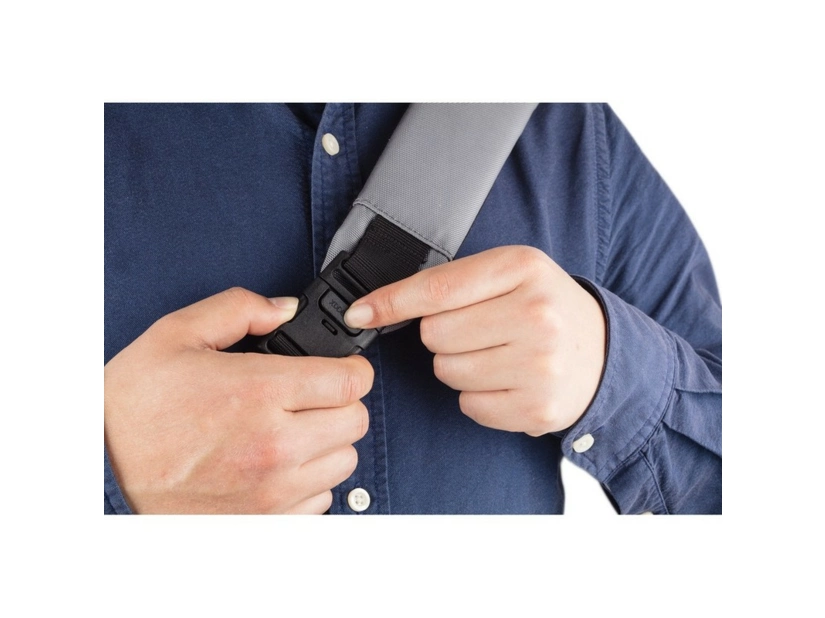 Bobby Sling, plecak chroniący przed kieszonkowcami, szary