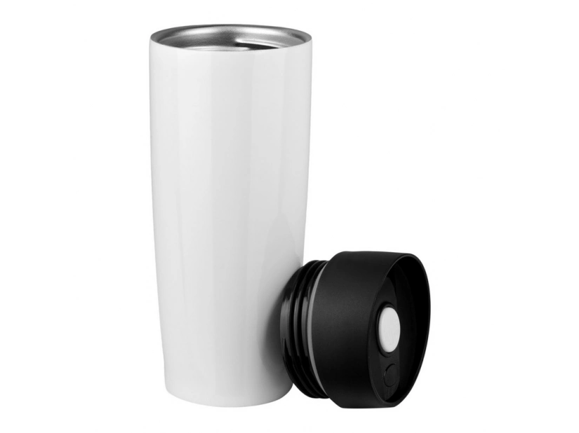 Kubek podróżny 400 ml, biały +leakproof