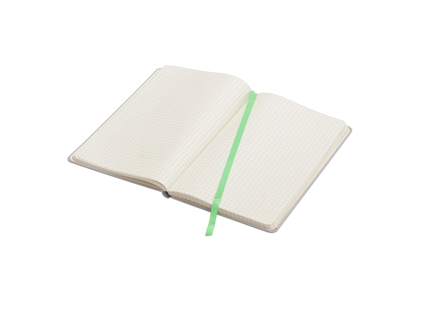 Notatnik 130x210/80k kratka Cartagena, jasnozielony/szary 