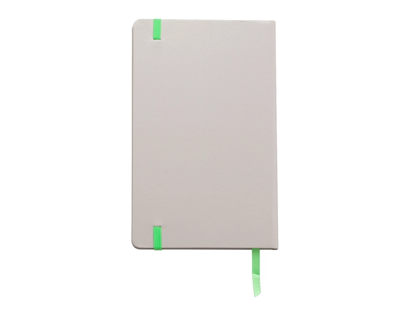 Notatnik 130x210/80k kratka Cartagena, jasnozielony/szary 