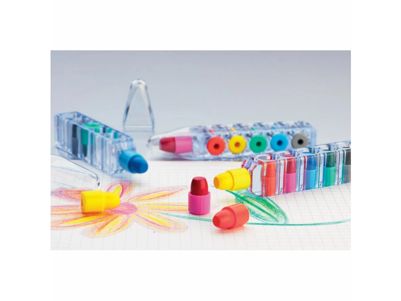 Komplet 6 kredek świecowych Magic