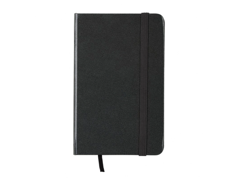 Notes z logo firmy 90x140/80k kratka Zamora, czarny 