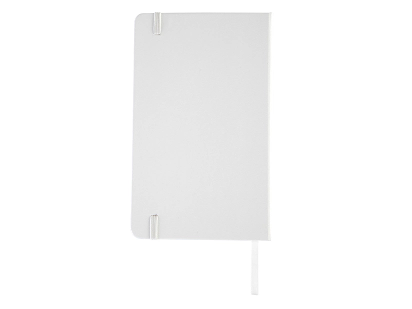 Notatnik Carmona 130x210/80k linia, biały/biały 