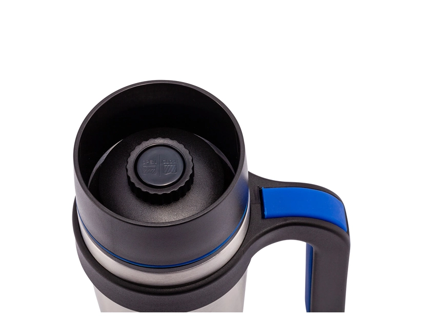 Kubek podróżny z uchwytem Denali 300 ml, niebieski 