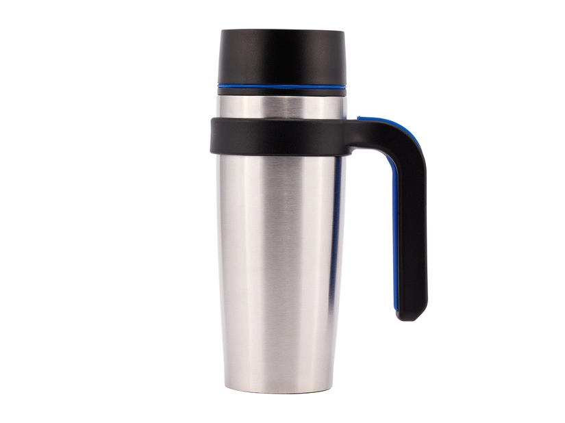 Kubek podróżny z uchwytem Denali 300 ml, niebieski 