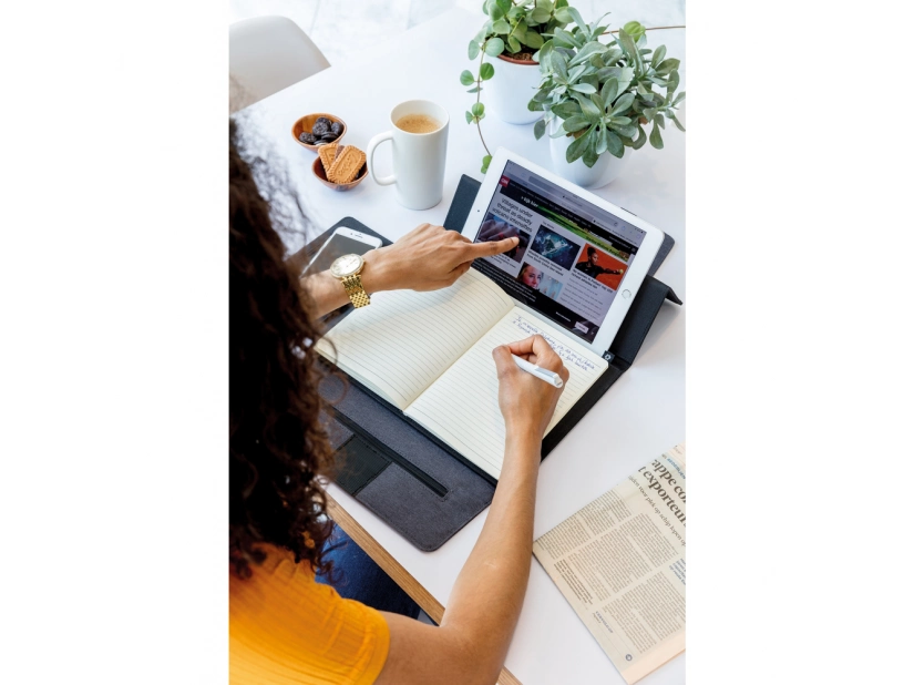 Teczka konferencyjna ok. A5 Kyoto, power bank 4000 mAh