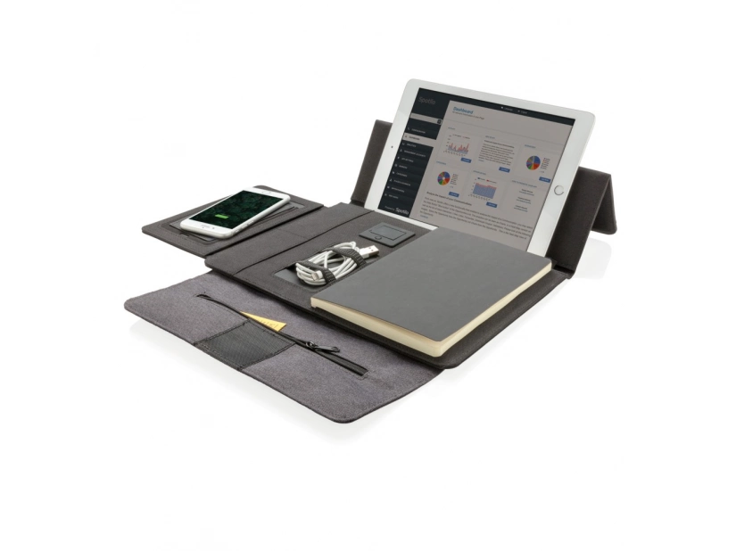 Teczka konferencyjna ok. A5 Kyoto, power bank 4000 mAh