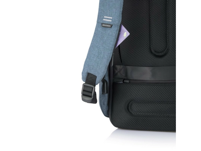 Plecak antykradzieżowy Bobby Hero Small, niebieski