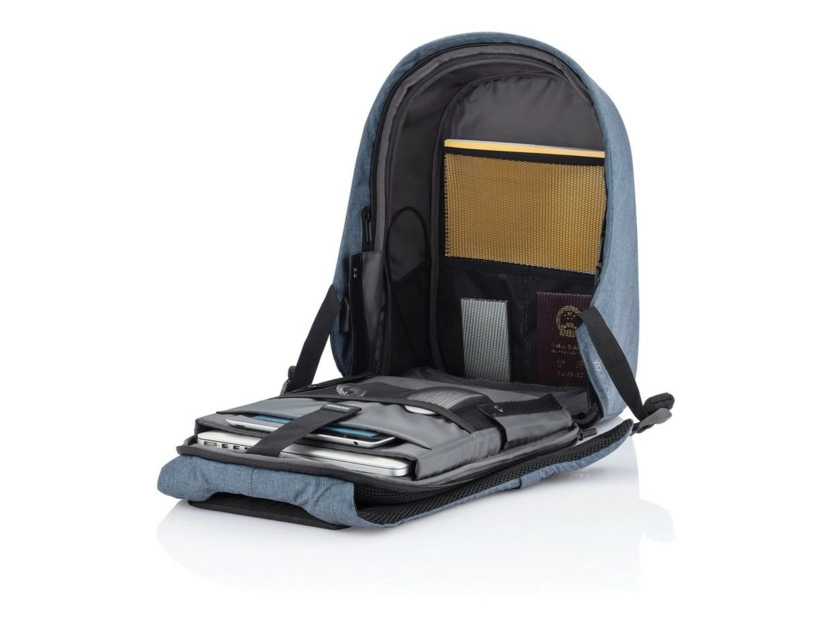 Plecak antykradzieżowy Bobby Hero Small, niebieski