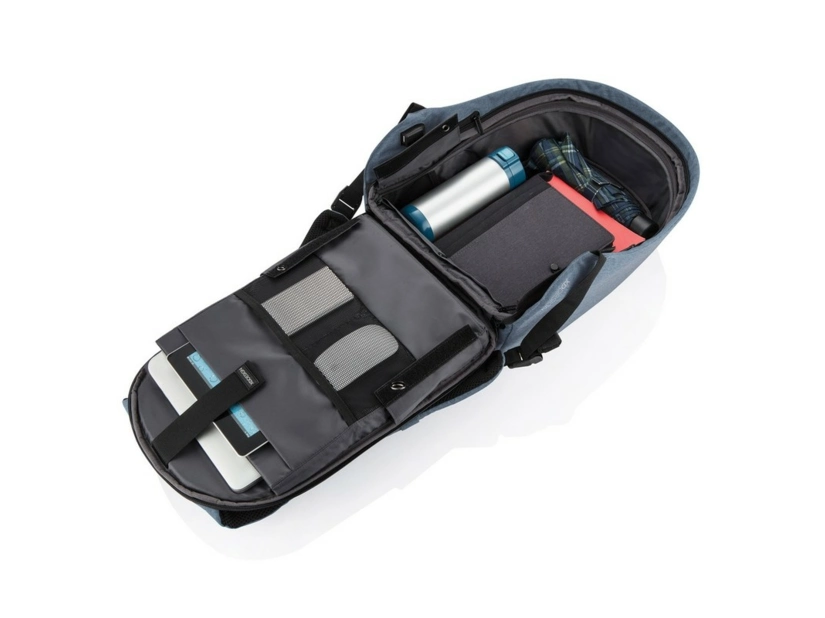 Plecak antykradzieżowy Bobby Hero Small, niebieski