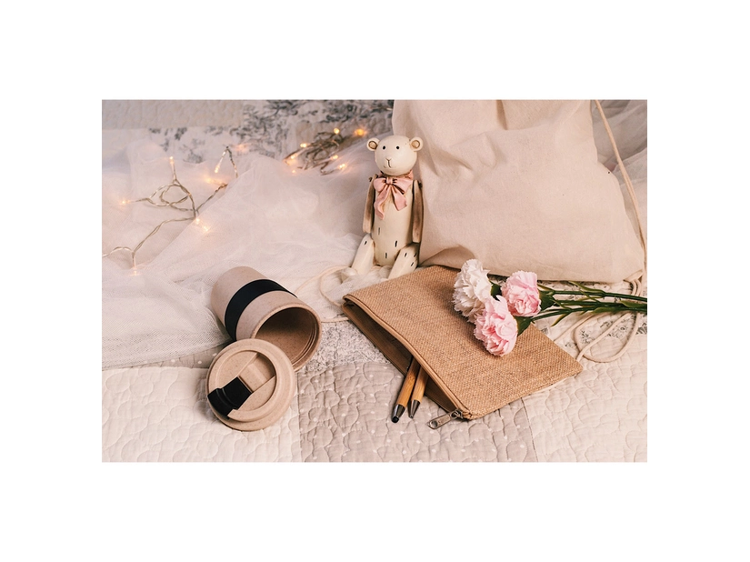 Dwuściankowy Kubek ekologiczny Wheaty 350ml, czarny 