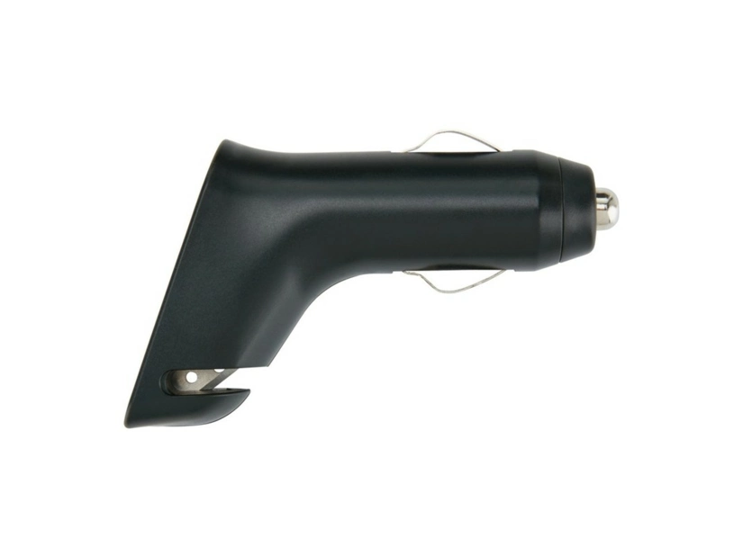 Ładowarka samochodowa USB, młotek bezpieczeństwa