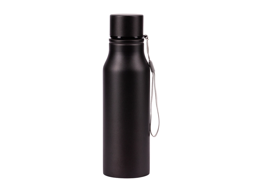Bidon stalowy Fun Tripping 700 ml, czarny 
