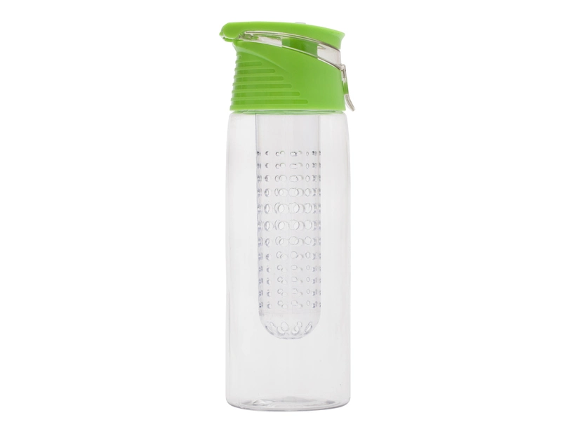 Bidon Frutello 700 ml, zielony/transparentny