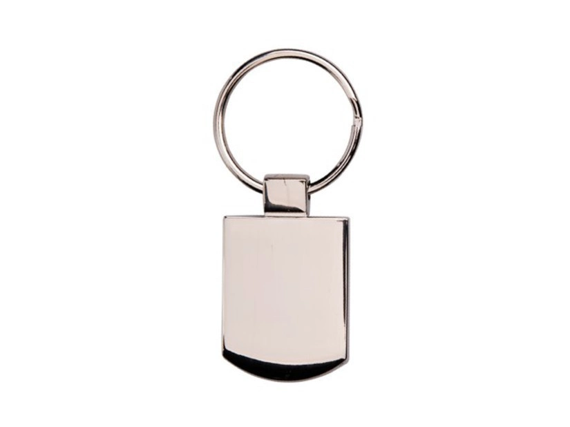 Metalowy brelok Stark, srebrny 