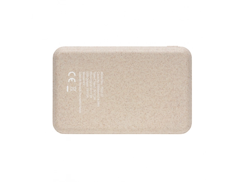 Power bank 5000 mAh  w obudowie z naturalnym korkiem