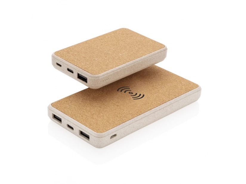 Power bank 5000 mAh  w obudowie z naturalnym korkiem