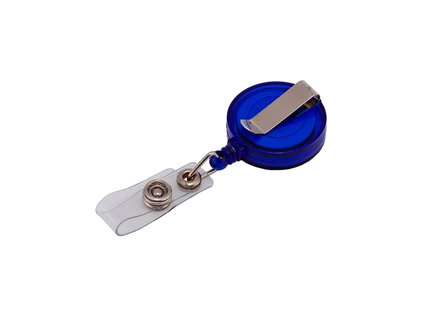 Ski-pass do identyfikatora, niebieski 