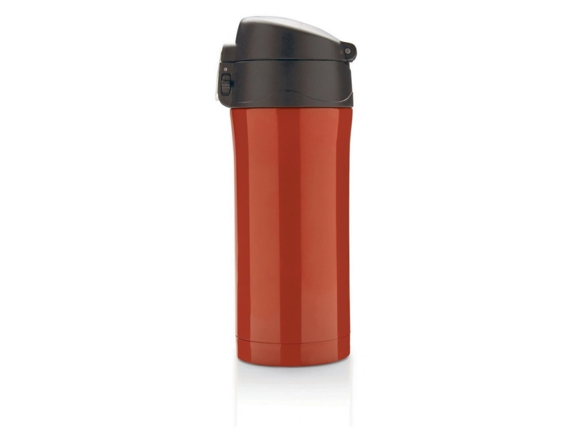 Kubek termiczny z nadrukiem, klasa termiczna: 3, czerwony