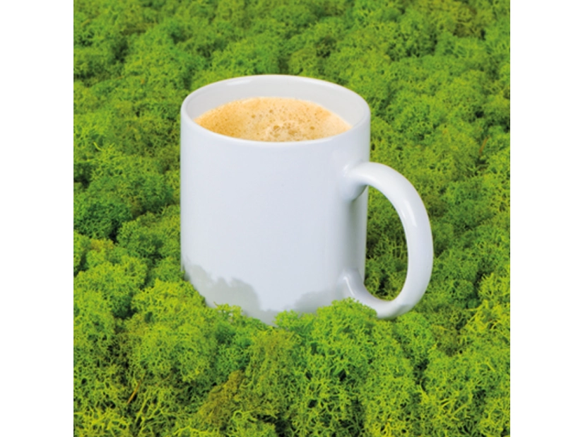 Biały kubek ceramiczny, 300 ml