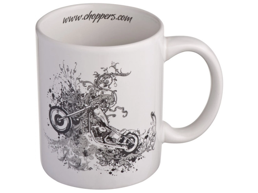 Biały kubek ceramiczny, 300 ml