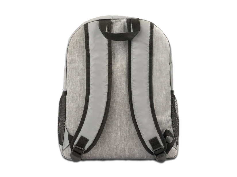 Plecak odblaskowy na laptop Antar, srebrny