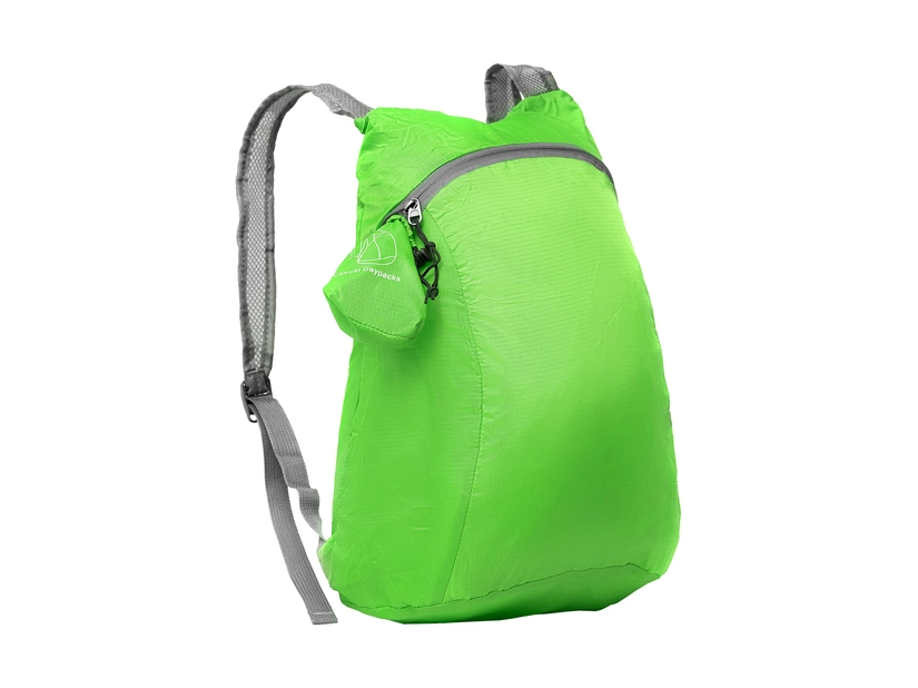 Składany plecak, jasnozielony