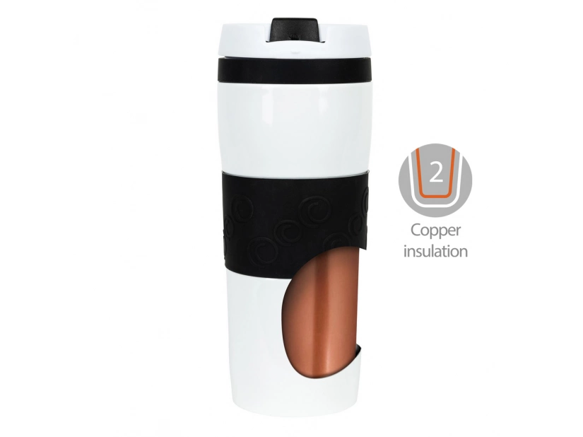 Biały kubek termiczny 320ml